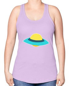 Alien 60# - ufo -Racerback Tank