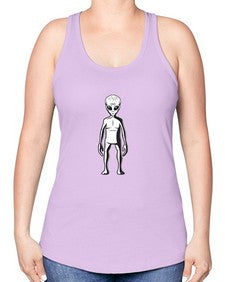 Alien 64# - ufo -Racerback Tank