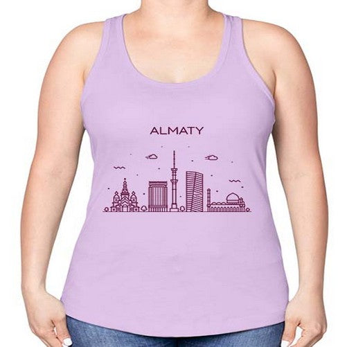 Almaty 306# - cities -Racerback Tank