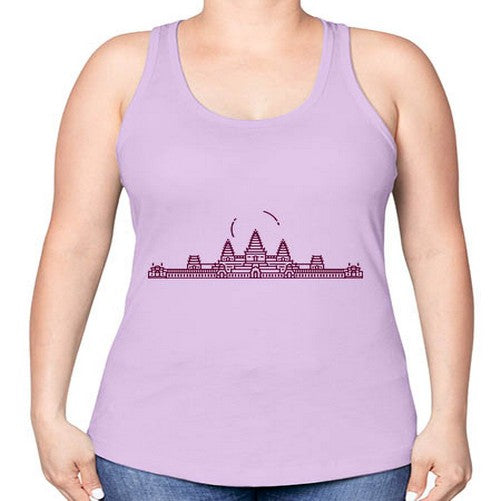 AngkorWat 327# - cities -Racerback Tank