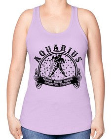 Aquarius 42# - aquarius -Racerback Tank