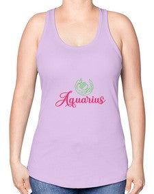 Aquarius 70# - aquarius -Racerback Tank