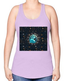 Aquarius Straight 66# - aquarius -Racerback Tank