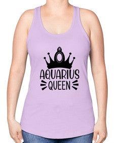 Aquarius queen 73# - aquarius -Racerback Tank
