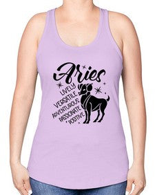 Aries 100# - aries -Racerback Tank