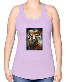 Aries 54# - aries -Racerback Tank