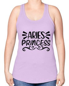 Aries princess 117# - aries -Racerback Tank