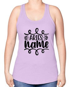 Ariesname 112# - aries -Racerback Tank