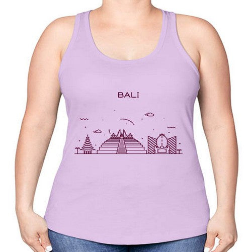 Bali 395# - cities -Racerback Tank