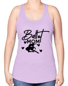 Ballet mom 75# - ballet -Racerback Tank