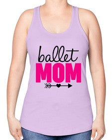 Ballet mom 76# - ballet -Racerback Tank