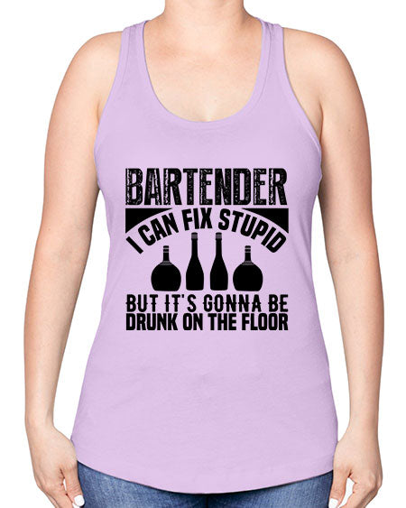 Bartender I can fix Style 54# - bartender -Racerback Tank