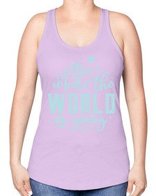 Be Where the World is Going 26# - internet -Racerback Tank