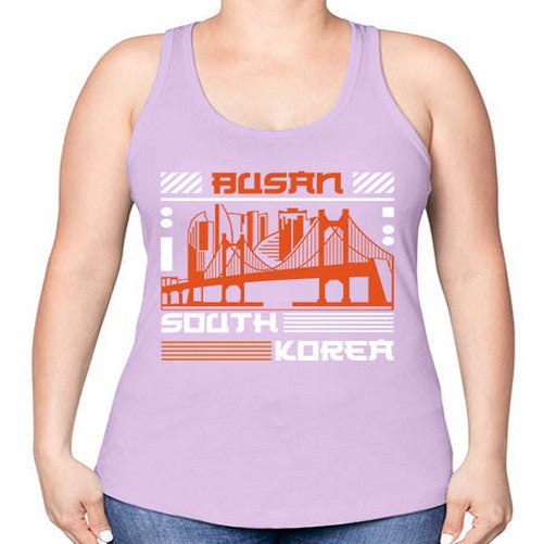 Busan 524# - cities -Racerback Tank