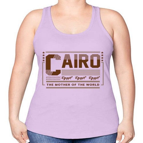 Cairo 528# - cities -Racerback Tank