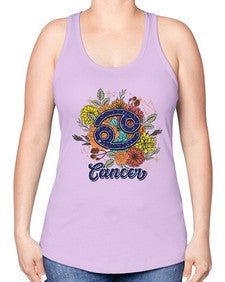 Cancer 125# - cancer -Racerback Tank