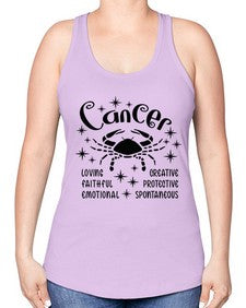 Cancer 144# - cancer -Racerback Tank