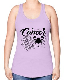 Cancer 151# - cancer -Racerback Tank