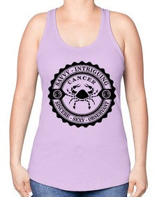 Cancer 15# - cancer -Racerback Tank