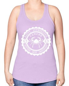Cancer 16# - cancer -Racerback Tank