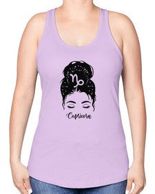 Capricorn Woman - capricorn -Racerback Tank