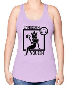 Capricorn queen 194# - capricorn -Racerback Tank