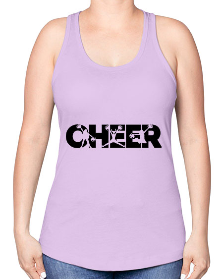 Cheer 1394# - cheer -Racerback Tank