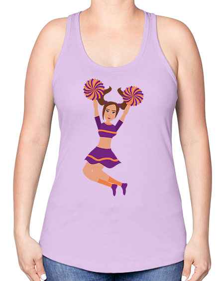 Cheerleader 16# - cheer -Racerback Tank