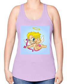 Cupid 79# - cartoon general -Racerback Tank