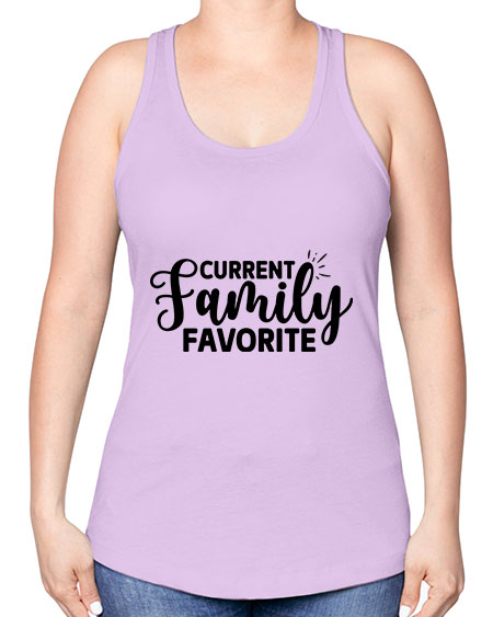 Current Family Favorite 293# - kids -Racerback Tank
