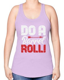 Do a barrel roll 4# - video games -Racerback Tank