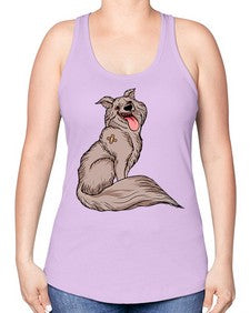 dog 98# - dogs -Racerback Tank
