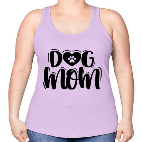 Dog Mom Style 26# - dogs -Racerback Tank