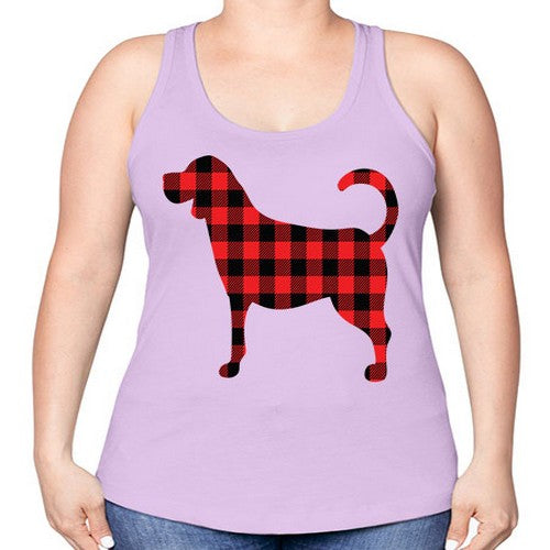 Dog Style 106# - dogs -Racerback Tank