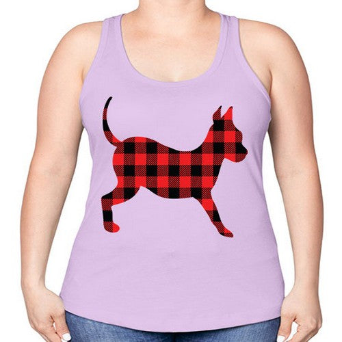 Dog Style 107# - dogs -Racerback Tank