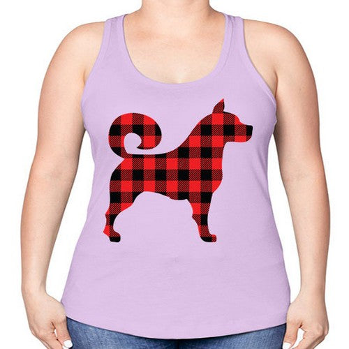 Dog Style 109# - dogs -Racerback Tank