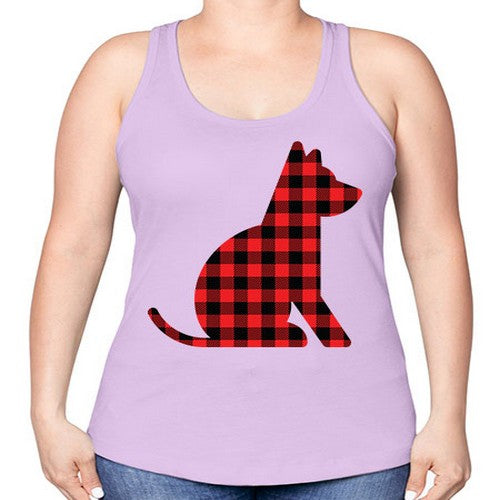 Dog Style 113# - dogs -Racerback Tank