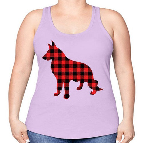 Dog Style 115# - dogs -Racerback Tank