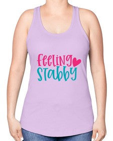 Feeling Stabby Nurse Style 780# - nurse -Racerback Tank