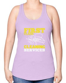 First class cleaning service Style 159# - cleaner -Racerback Tank
