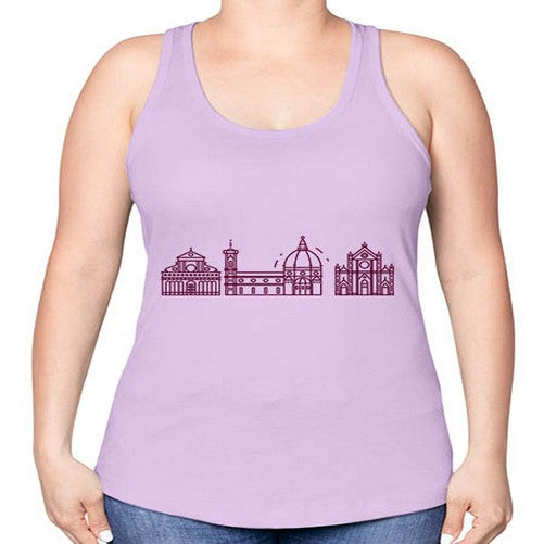 Florence 725# - cities -Racerback Tank