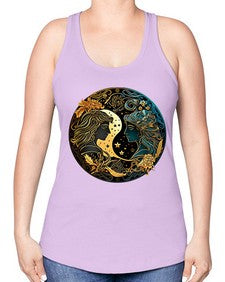 Gemini 216# - gemini -Racerback Tank