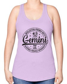 Gemini 225# - gemini -Racerback Tank