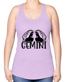 Gemini 227# - gemini -Racerback Tank
