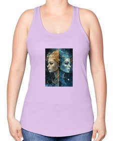 Gemini 56# - gemini -Racerback Tank