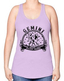 Gemini 9# - gemini -Racerback Tank