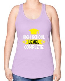 High School Level Complete 351# - twelfth grade -Racerback Tank