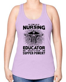 Im a nursing Style 227# - nurse -Racerback Tank