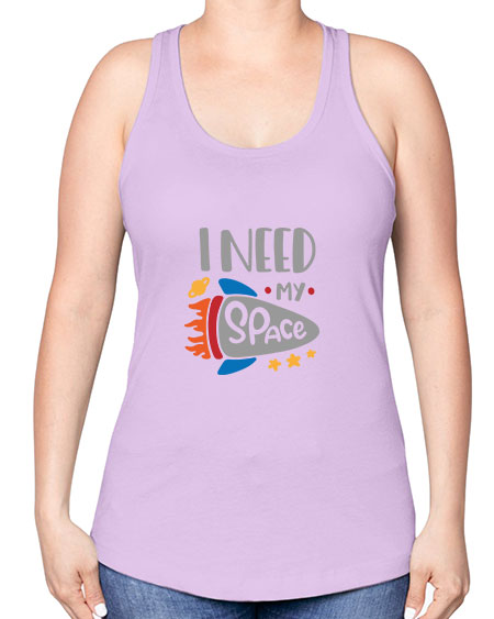 Ineedmyspace 17# - space -Racerback Tank