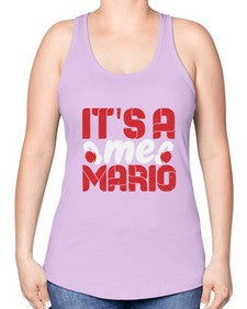 Its ame Mario 29# - video games -Racerback Tank